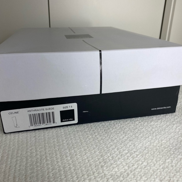 Gorgeous NWT Dolce Vita Celine Slouchy Suede Boot in Anthracite Size 7.5 - Picture 3 of 4